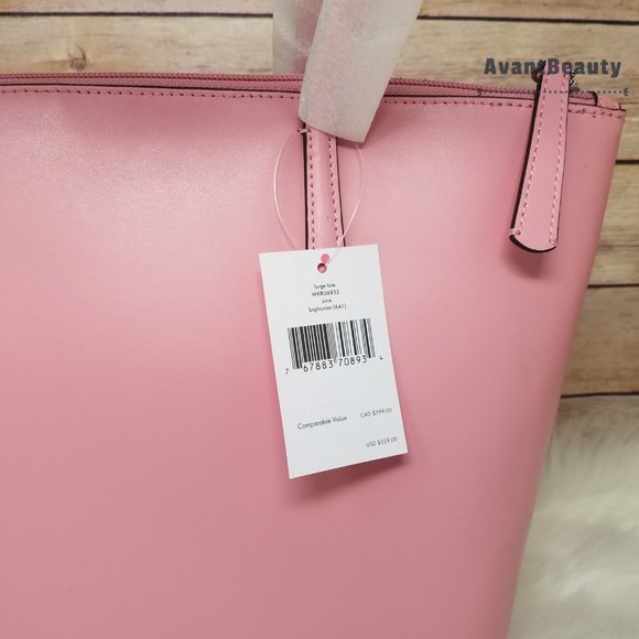 Kate Spade Large tote Bright Carnation Zina Bag - Picture 11 of 16